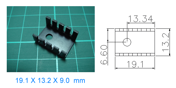 heat sink surface mount T400006