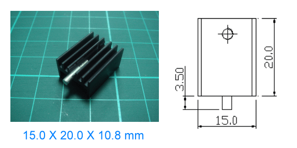 heat sink surface mount T400008